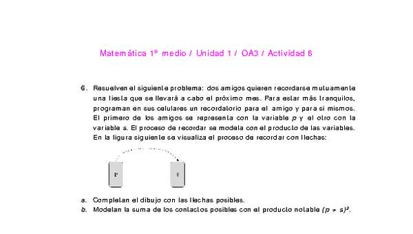 Matemática 1 medio-Unidad 1-OA3-Actividad 6