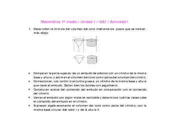 Matemática 1 medio-Unidad 1-OA7-Actividad 1