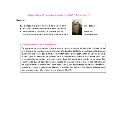 Matemática 1 medio-Unidad 1-OA7-Actividad 10