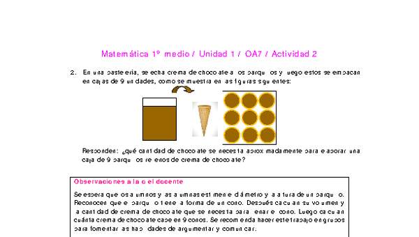 Matemática 1 medio-Unidad 1-OA7-Actividad 2