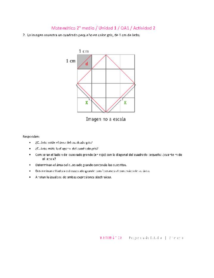 Matemática 2 medio-Unidad 1-OA1-Actividad 2