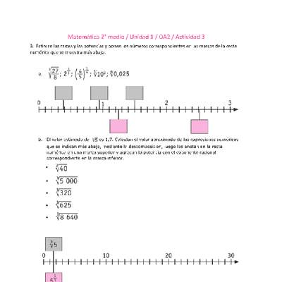 Matemática 2 medio-Unidad 1-OA2-Actividad 3