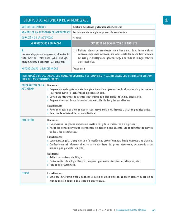 Lectura de simbología de planos de arquitectura