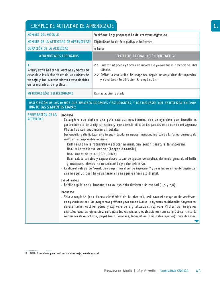 Digitalización de fotografías e imágenes