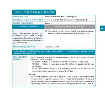 Control de viscosidad de tinta flexográfica (velocidad de flujo)