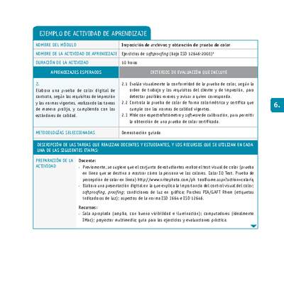 Ejercicios de softproofing (bajo ISO 12646:2008)