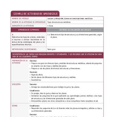 Tipos de estructuras metálicas