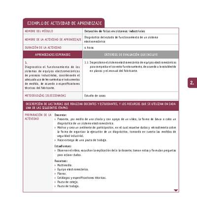 Diagnóstico del estado de funcionamiento de un sistema electromecánico