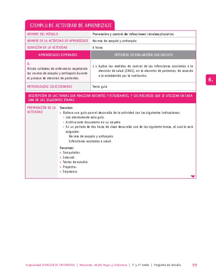 Normas de asepsia y antisepsia