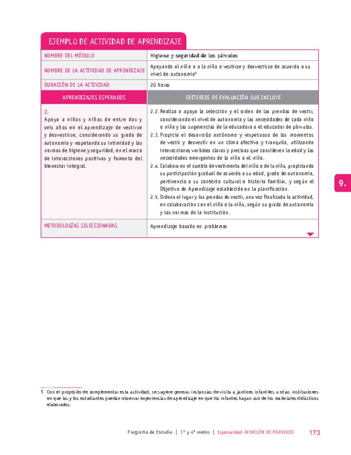 apoyando al niño o a la niña a vestirse y desvestirse de acuerdo a su nivel de autonomía