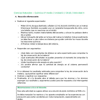 Ciencias Naturales 1 medio-Unidad 2-OA18-Actividad 4