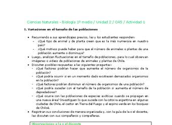 Ciencias Naturales 1 medio-Unidad 2-OA5-Actividad 1