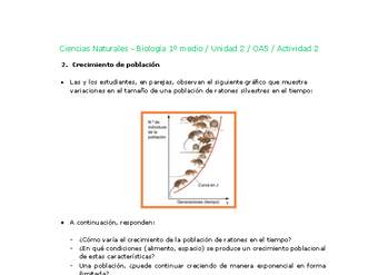 Ciencias Naturales 1 medio-Unidad 2-OA5-Actividad 2