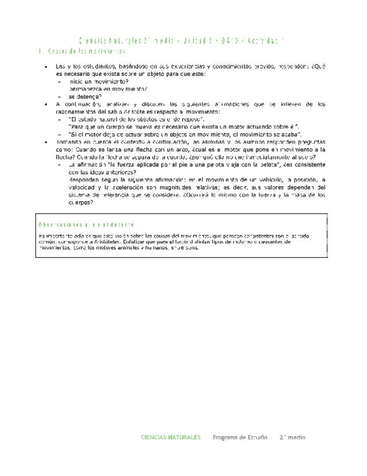 Ciencias Naturales 2 medio-Unidad 2-OA10-Actividad 1