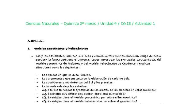 Ciencias Naturales 2 medio-Unidad 4-OA13-Actividad 1