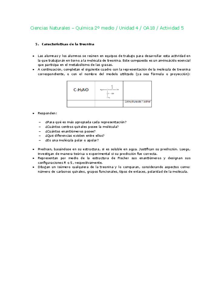 Ciencias Naturales 2 medio-Unidad 4-OA18-Actividad 5