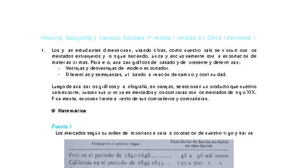 Historia 1 medio-Unidad 2-OA10-Actividad 1