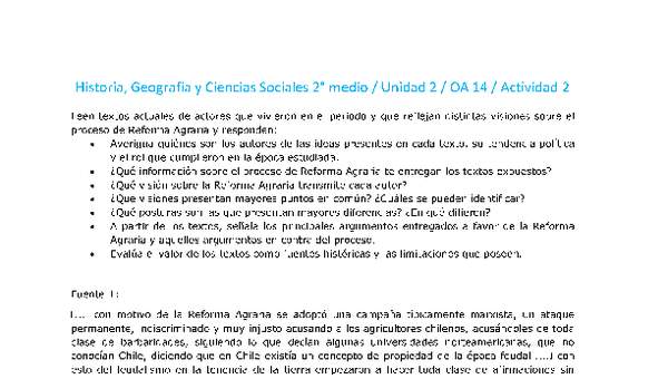 Historia 2 medio-Unidad 2-OA14-Actividad 2