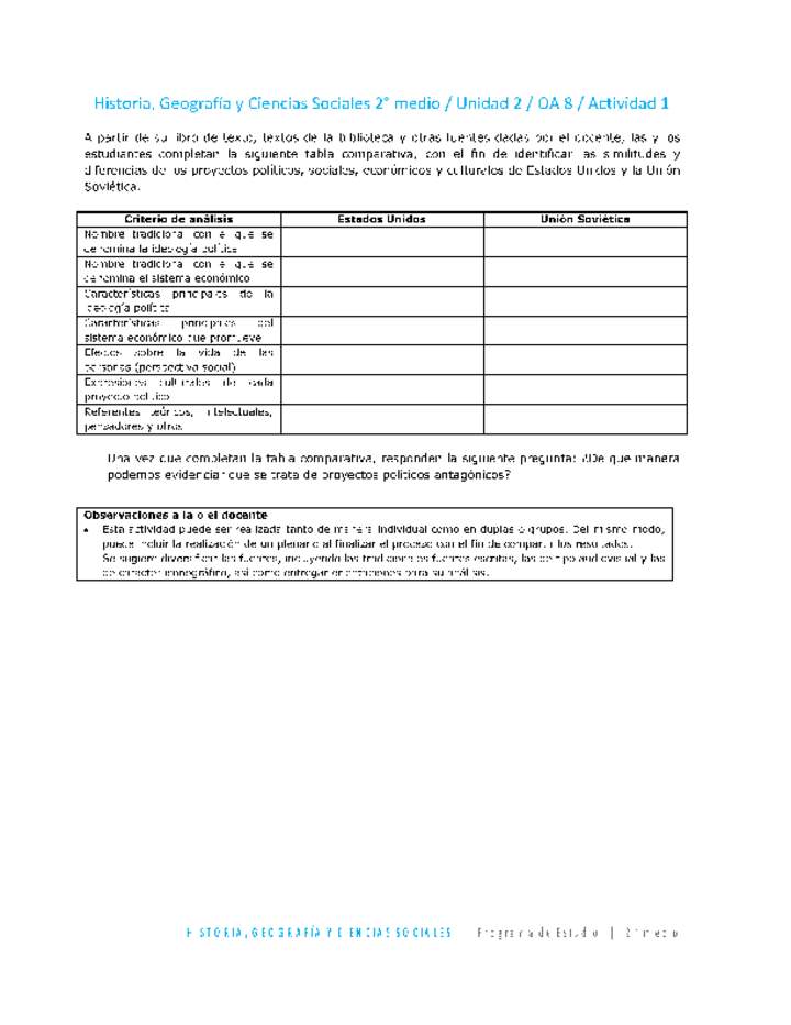Historia 2 medio-Unidad 2-OA8-Actividad 1