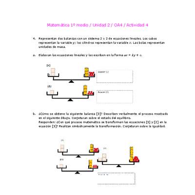 Matemática 1 medio-Unidad 2-OA4-Actividad 4