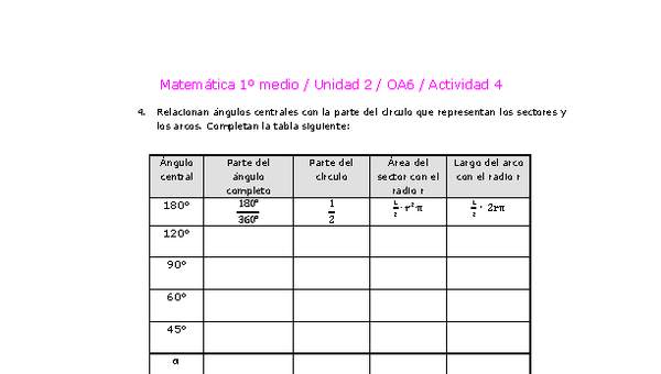 Matemática 1 medio-Unidad 2-OA6-Actividad 4