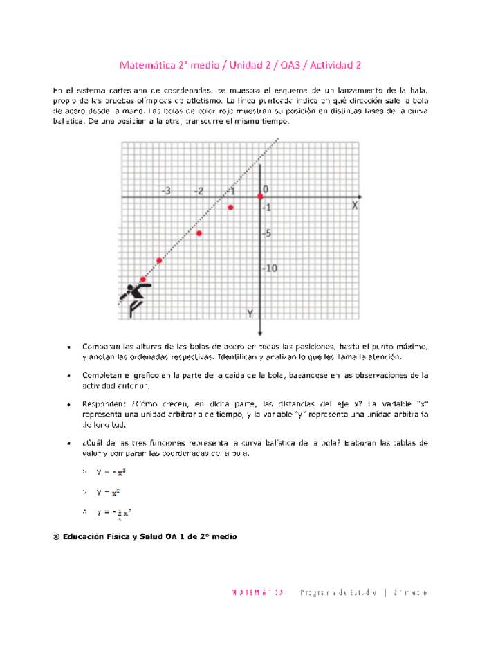 Matemática 2 medio-Unidad 2-OA3-Actividad 2