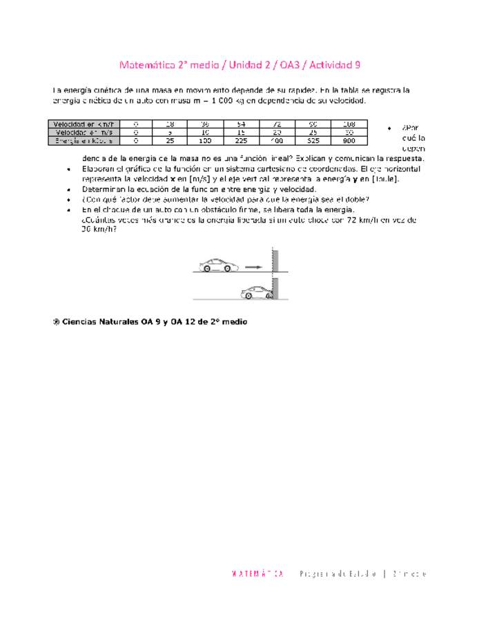 Matemática 2 medio-Unidad 2-OA3-Actividad 9