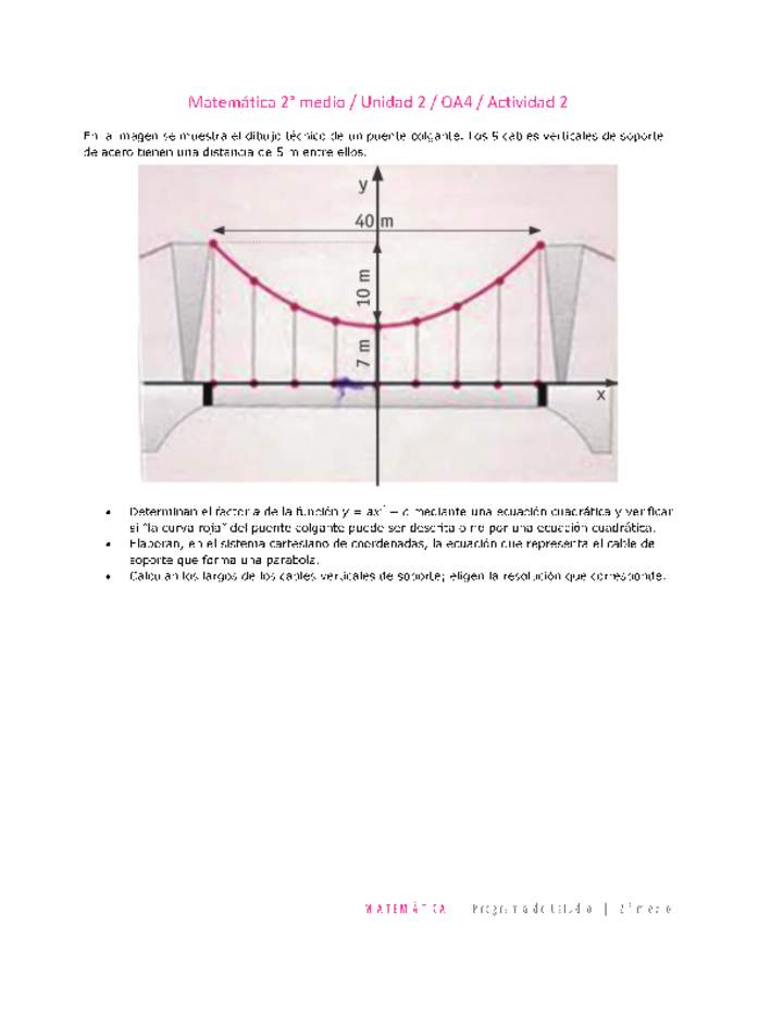 Matemática 2 medio-Unidad 2-OA4-Actividad 2