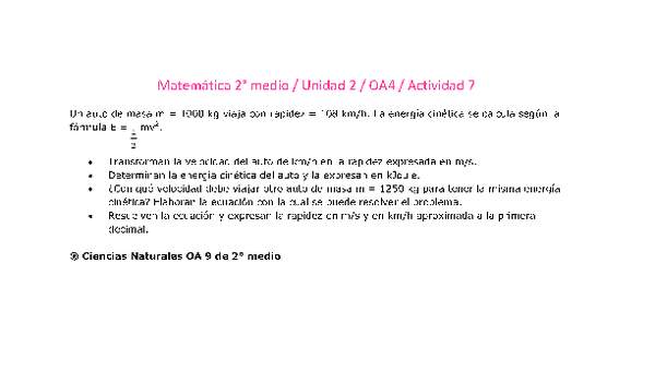 Matemática 2 medio-Unidad 2-OA4-Actividad 7