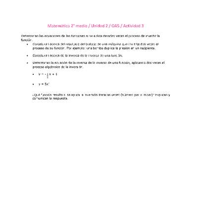 Matemática 2 medio-Unidad 2-OA5-Actividad 3