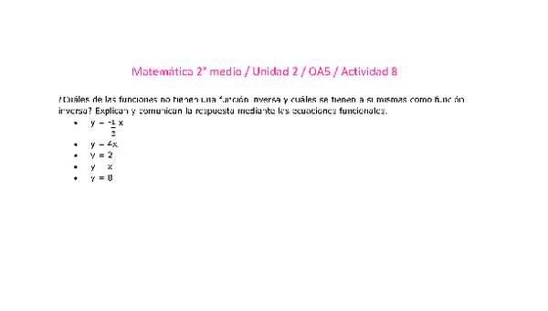 Matemática 2 medio-Unidad 2-OA5-Actividad 8