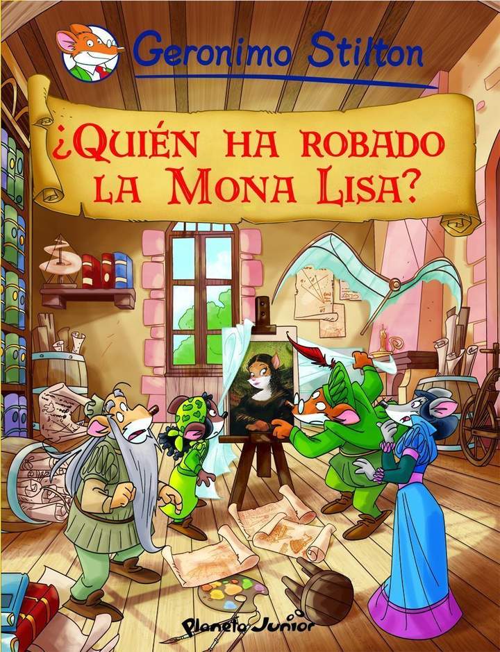 ¿Quién ha robado la Mona Lisa? Cómic Geronimo Stilton 6