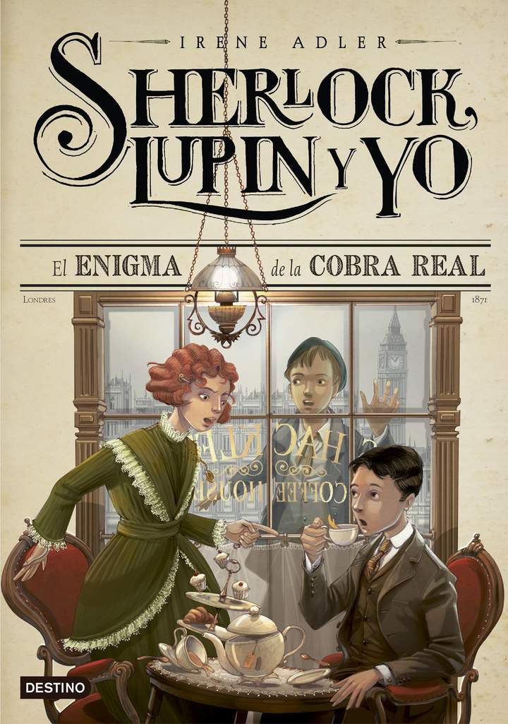 El enigma de la cobra real Sherlock, Lupin y yo 7