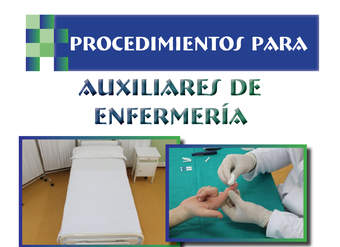 Procedimientos para auxiliares de enfermería