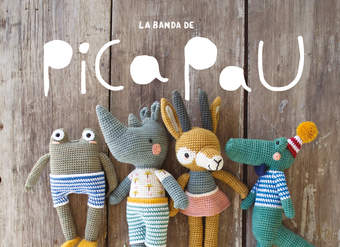 La banda de Pica Pau 20 divertidos amigurumis