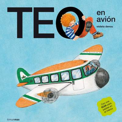 Teo en avión