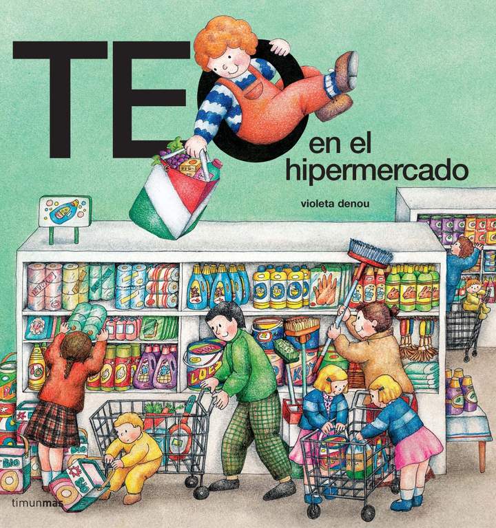 Teo en el hipermercado