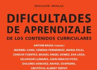 Dificultades de aprendizaje de los contenidos curriculares