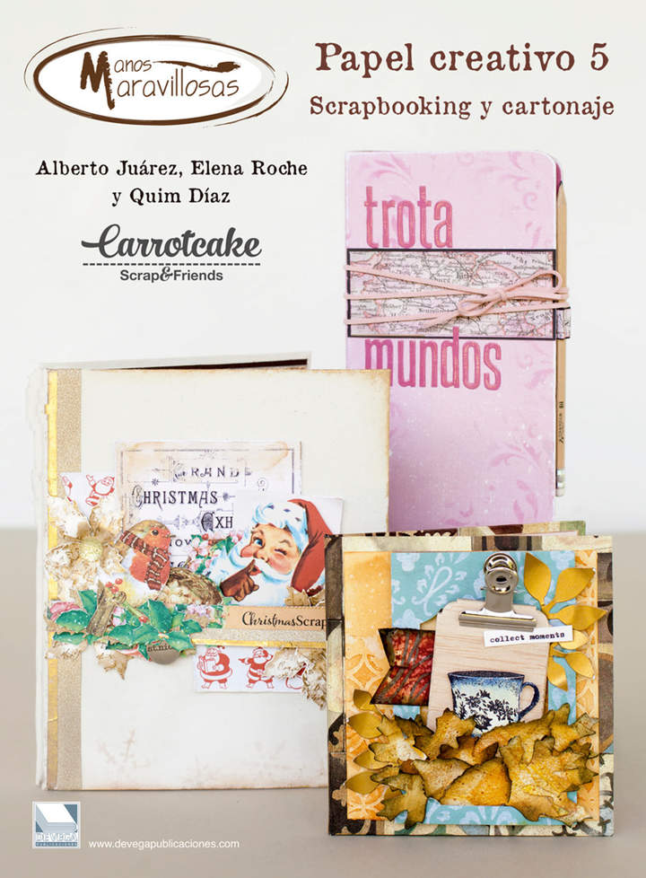 Papel Creativo 5 manos maravillosas Scrapbooking y cartonaje por Carrotcake