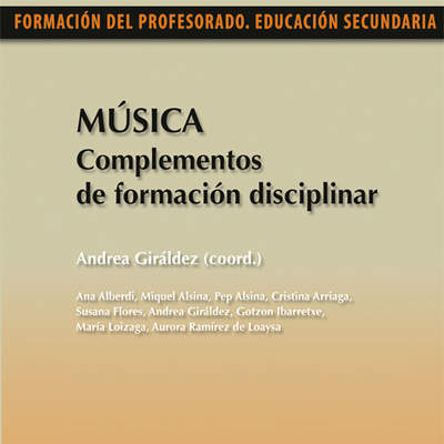 Música. Complementos de formación disciplinar