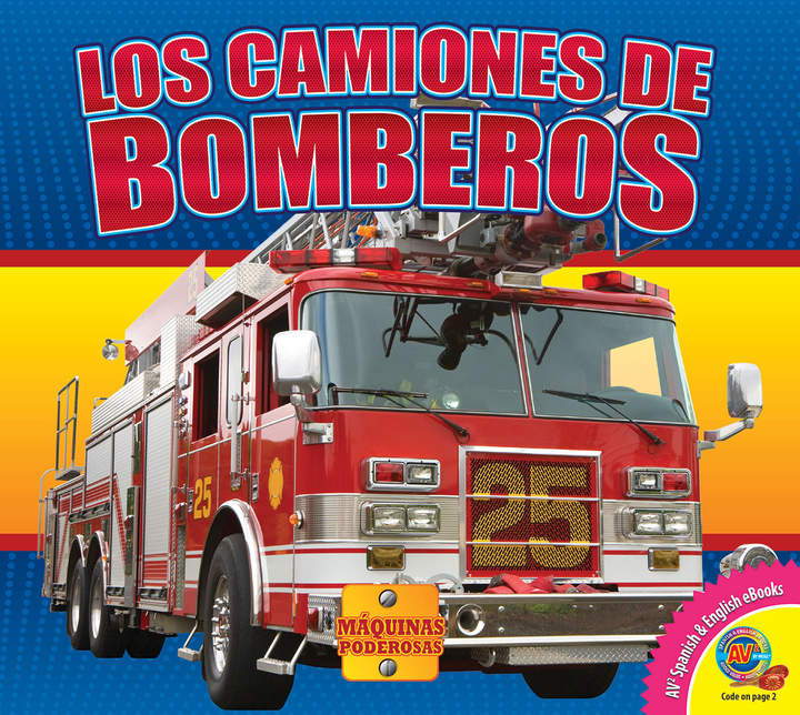 Los camiones de bomberos