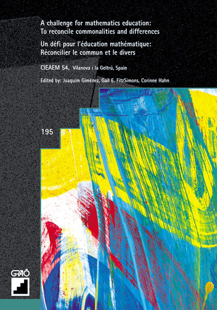 A challenge for mathematics education: To reconcile commonalities and differences. Un défi pour l'éducation mathématique: Réconcilier le commun et