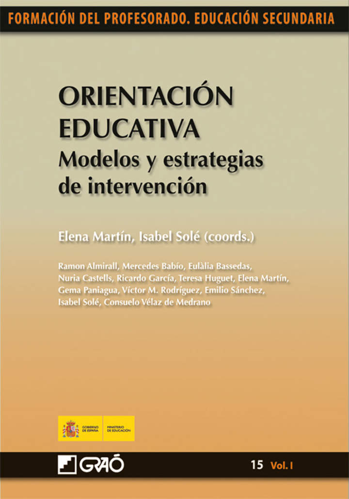 Orientación Educativa. Modelos y estrategias de intervención