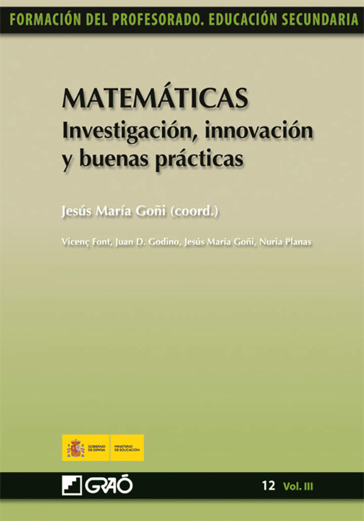 Matemáticas. Investigación, innovación y buenas prácticas