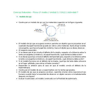 Ciencias Naturales 1 medio-Unidad 3-OA12-Actividad 7