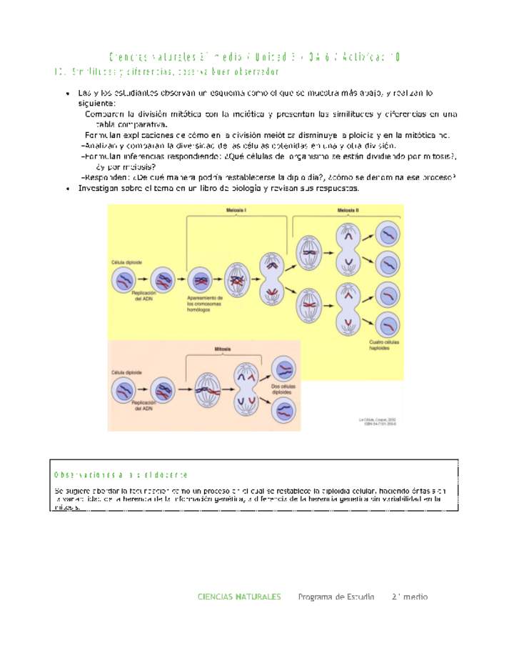 Ciencias Naturales 2 medio-Unidad 3-OA6-Actividad 10