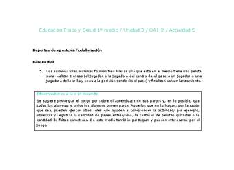 Educación Física 1 medio-Unidad 3-OA1;2-Actividad 5