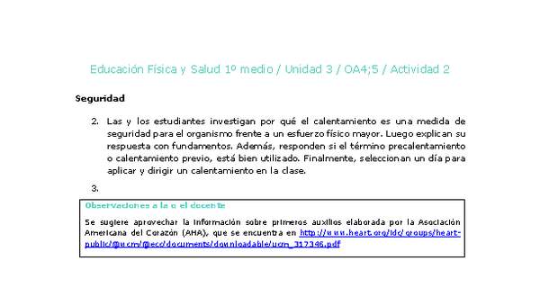 Educación Física 1 medio-Unidad 3-OA4;5-Actividad 2