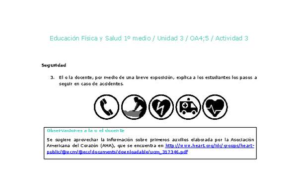 Educación Física 1 medio-Unidad 3-OA4;5-Actividad 3