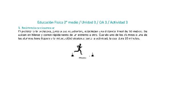 Educación Física 2 medio-Unidad 3-OA3-Actividad 3